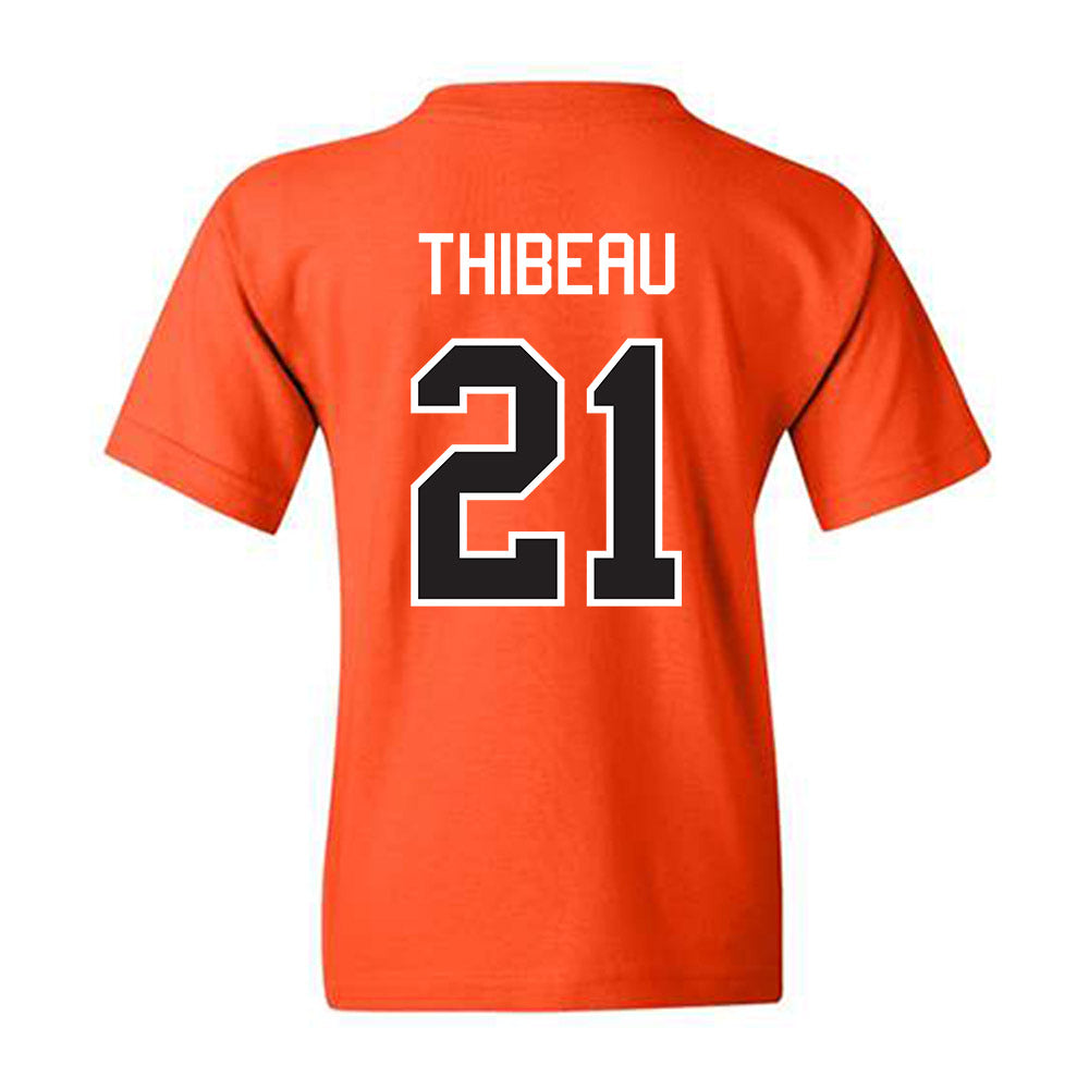 Oklahoma State - NCAA Women's Soccer : Taryn Thibeau - Classic Shersey Youth T-Shirt-1