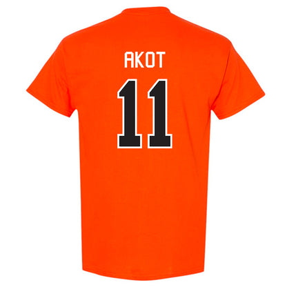 Oklahoma State - NCAA Women's Basketball : Achol Akot - Classic Shersey T-Shirt-1