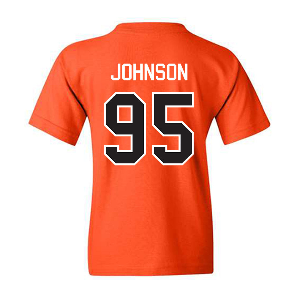 Oklahoma State - NCAA Football : Jaleel Johnson - Classic Shersey Youth T-Shirt-1