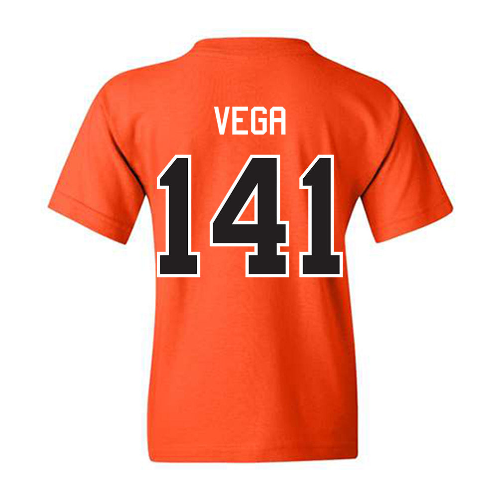 Oklahoma State - NCAA Wrestling : Sergio Vega - Classic Shersey Youth T-Shirt-1