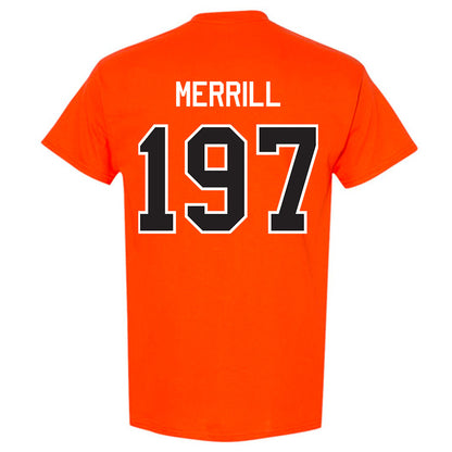 Oklahoma State - NCAA Wrestling : Cody Merrill - Classic Shersey T-Shirt-1