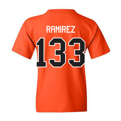 Oklahoma State - NCAA Wrestling : Ronnie Ramirez - Classic Shersey Youth T-Shirt-1