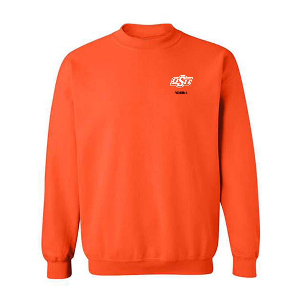 Oklahoma State - NCAA Football : Hauss Hejny - Classic Shersey Crewneck Sweatshirt-0