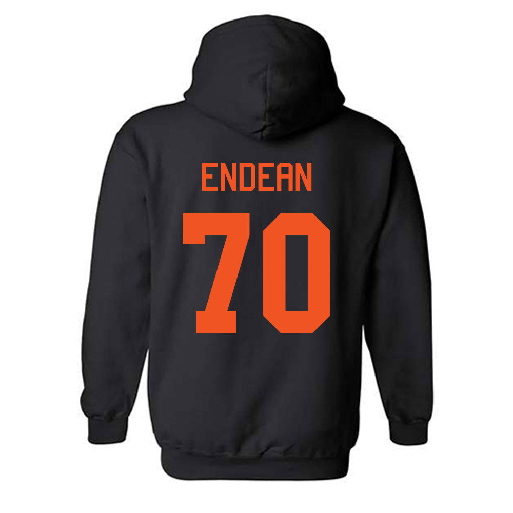 Oklahoma State - NCAA Football : Jack Endean - Classic Shersey Hooded Sweatshirt-1