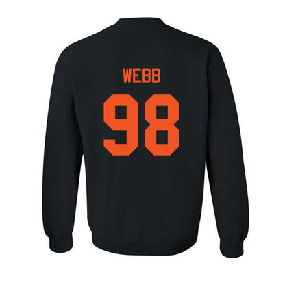 Oklahoma State - NCAA Football : Luke Webb - Classic Shersey Crewneck Sweatshirt-1