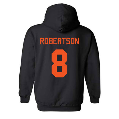 Oklahoma State - NCAA Football : Parker Robertson - Classic Shersey Hooded Sweatshirt-1