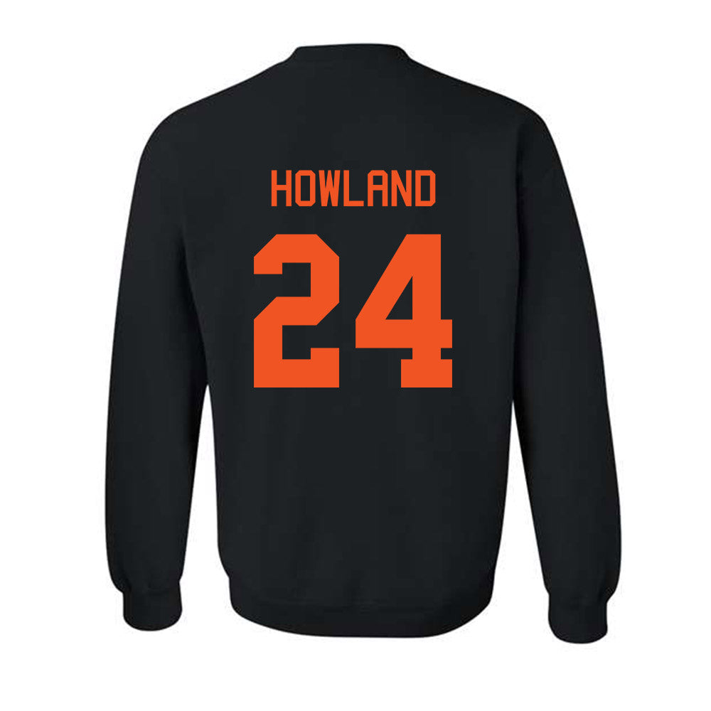Oklahoma State - NCAA Football : Trent Howland - Classic Shersey Crewneck Sweatshirt-1