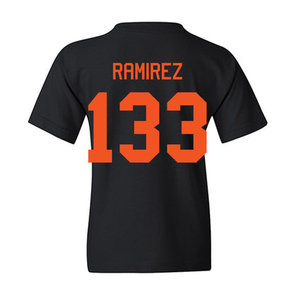 Oklahoma State - NCAA Wrestling : Ronnie Ramirez - Classic Shersey Youth T-Shirt-1