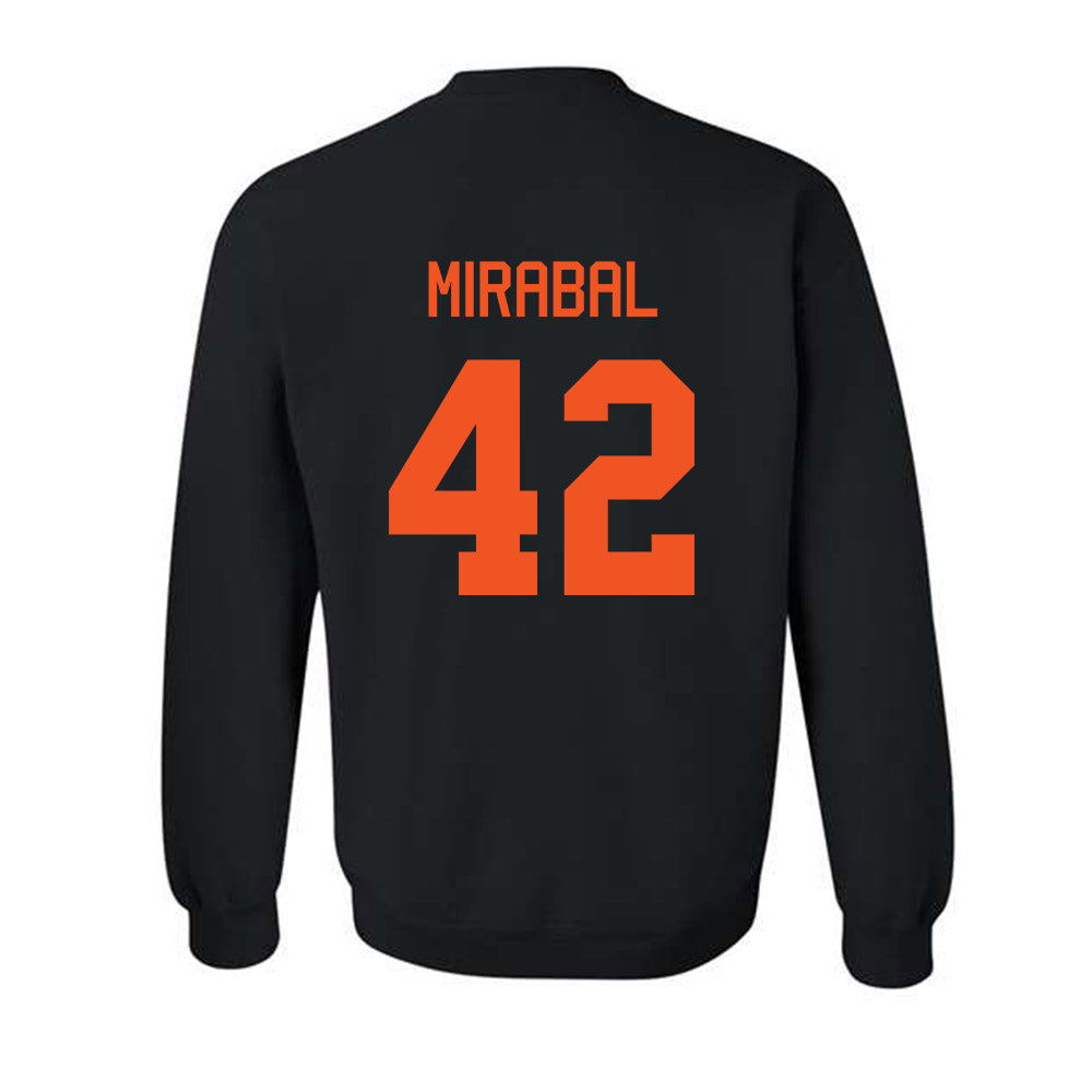 Oklahoma State - NCAA Football : Grant Mirabal - Classic Shersey Crewneck Sweatshirt-1