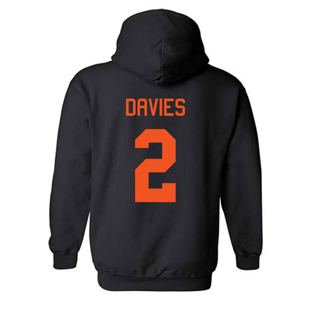 Oklahoma State - NCAA Football : Jaylin Davies - Classic Shersey Hooded Sweatshirt-1