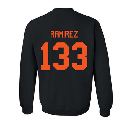 Oklahoma State - NCAA Wrestling : Ronnie Ramirez - Classic Shersey Crewneck Sweatshirt-1