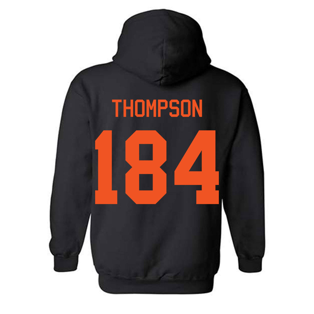 Oklahoma State - NCAA Wrestling : Brayden Thompson - Classic Shersey Hooded Sweatshirt-1