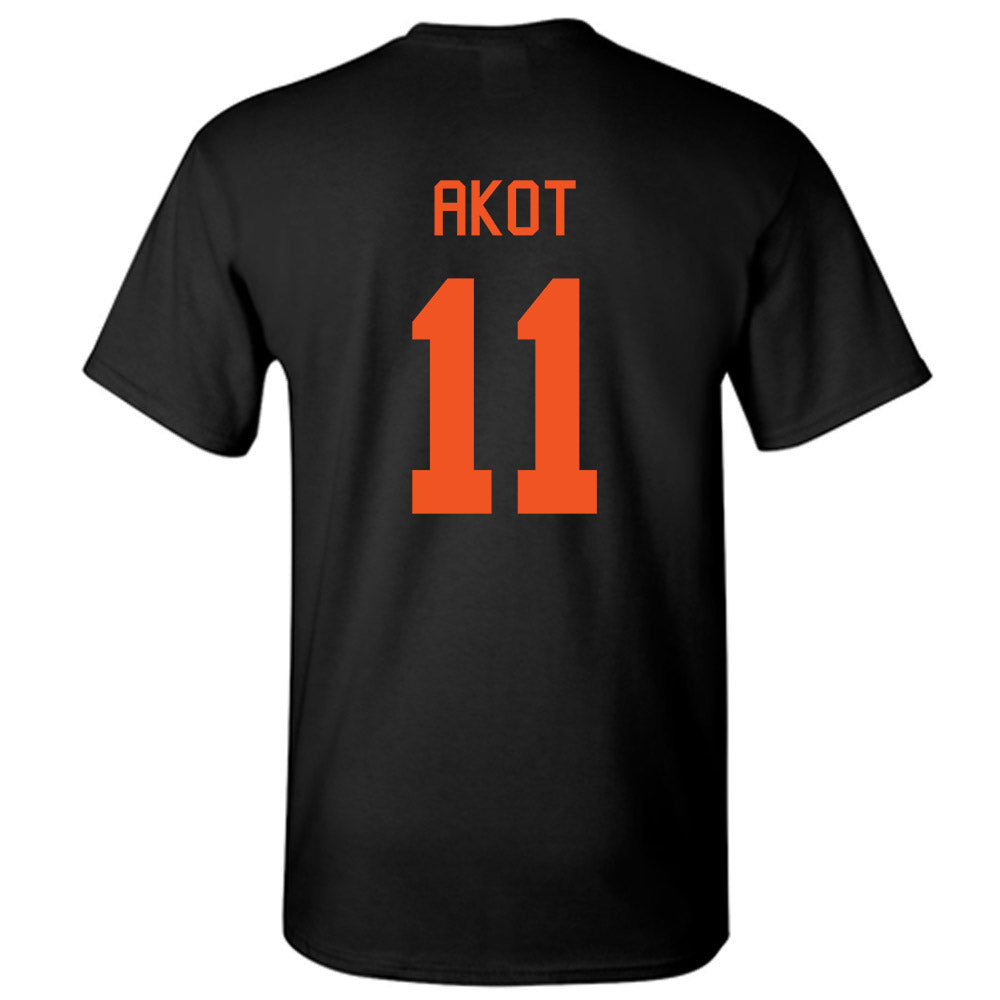 Oklahoma State - NCAA Women's Basketball : Achol Akot - Classic Shersey T-Shirt-1