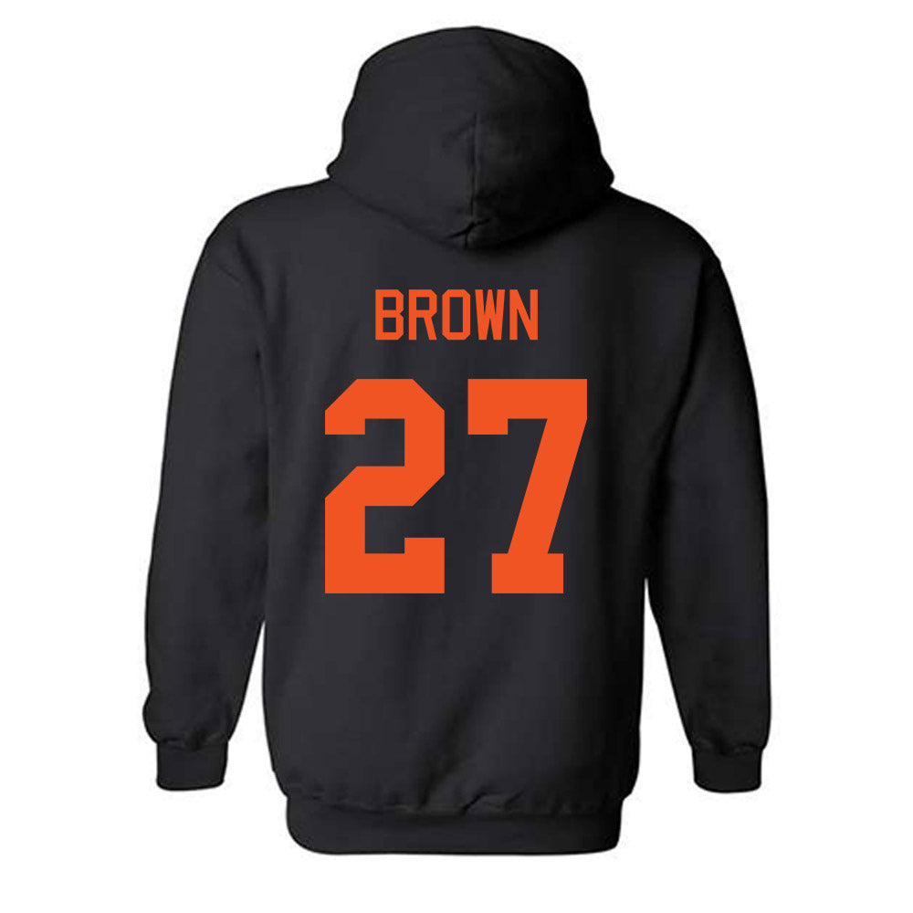 Oklahoma State - NCAA Baseball : Matthew Brown - Classic Shersey Hooded Sweatshirt-1