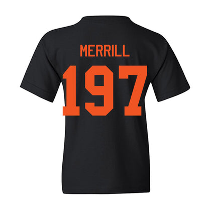 Oklahoma State - NCAA Wrestling : Cody Merrill - Classic Shersey Youth T-Shirt-1