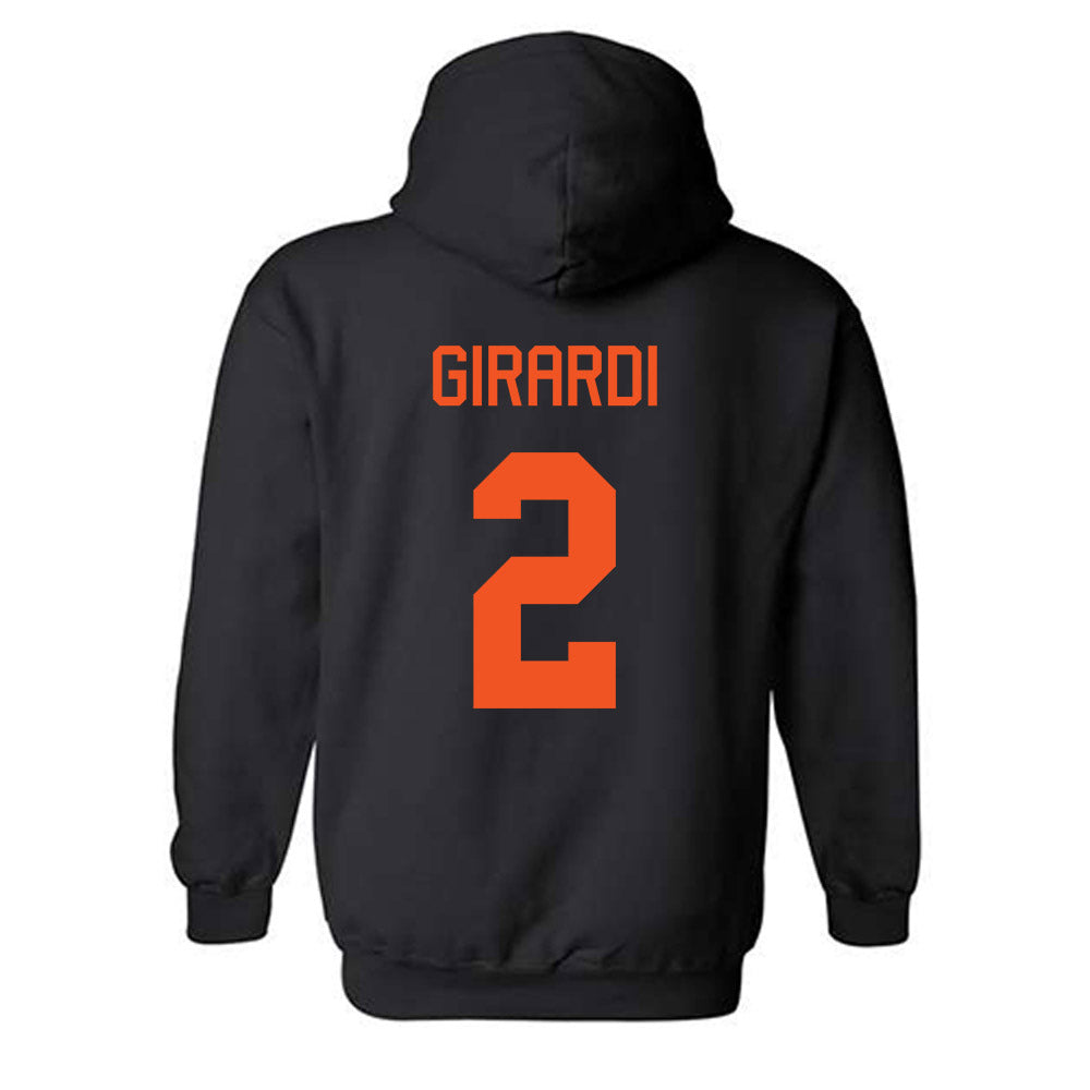 Oklahoma State - NCAA Women's Basketball : Lena Girardi - Classic Shersey Hooded Sweatshirt-1