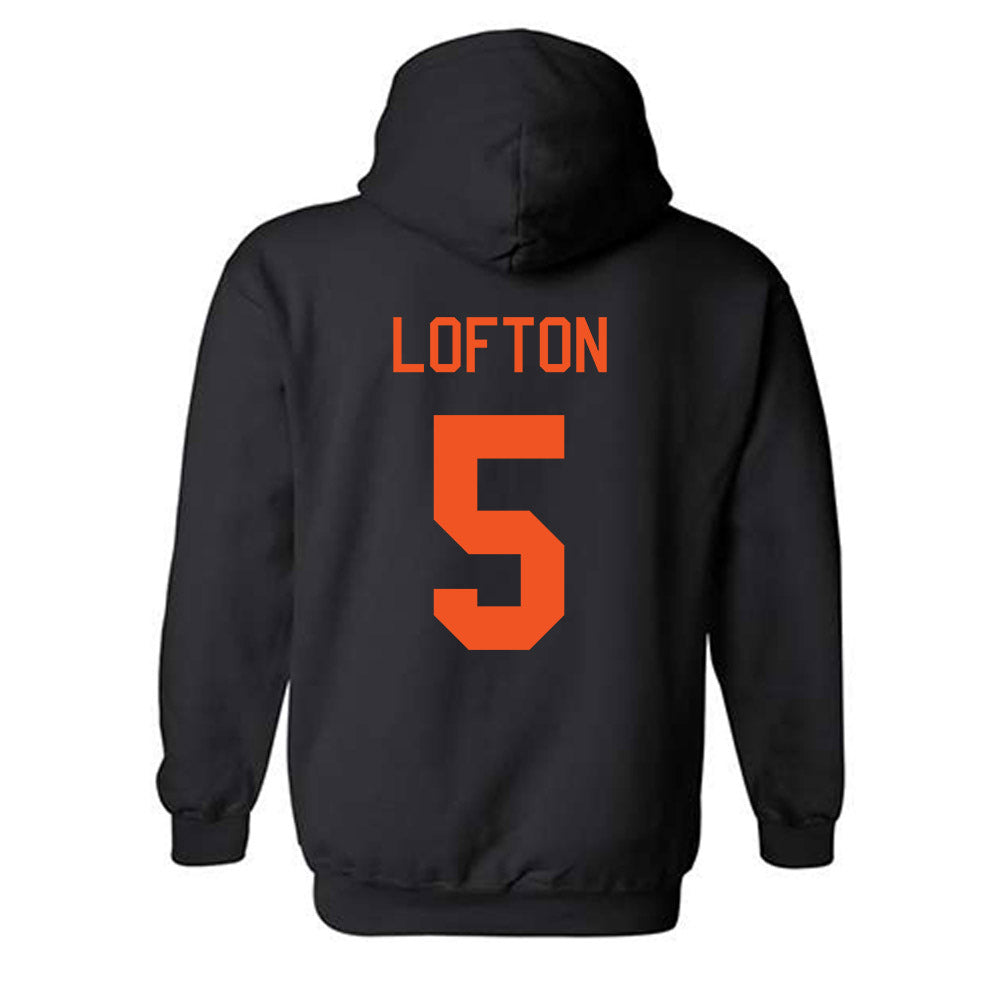 Oklahoma State - NCAA Football : Dawain Lofton - Classic Shersey Hooded Sweatshirt-1