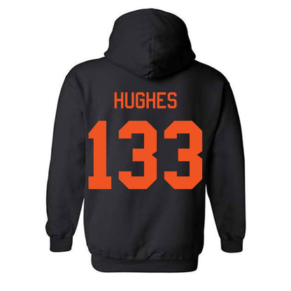 Oklahoma State - NCAA Wrestling : Cael Hughes - Classic Shersey Hooded Sweatshirt-1