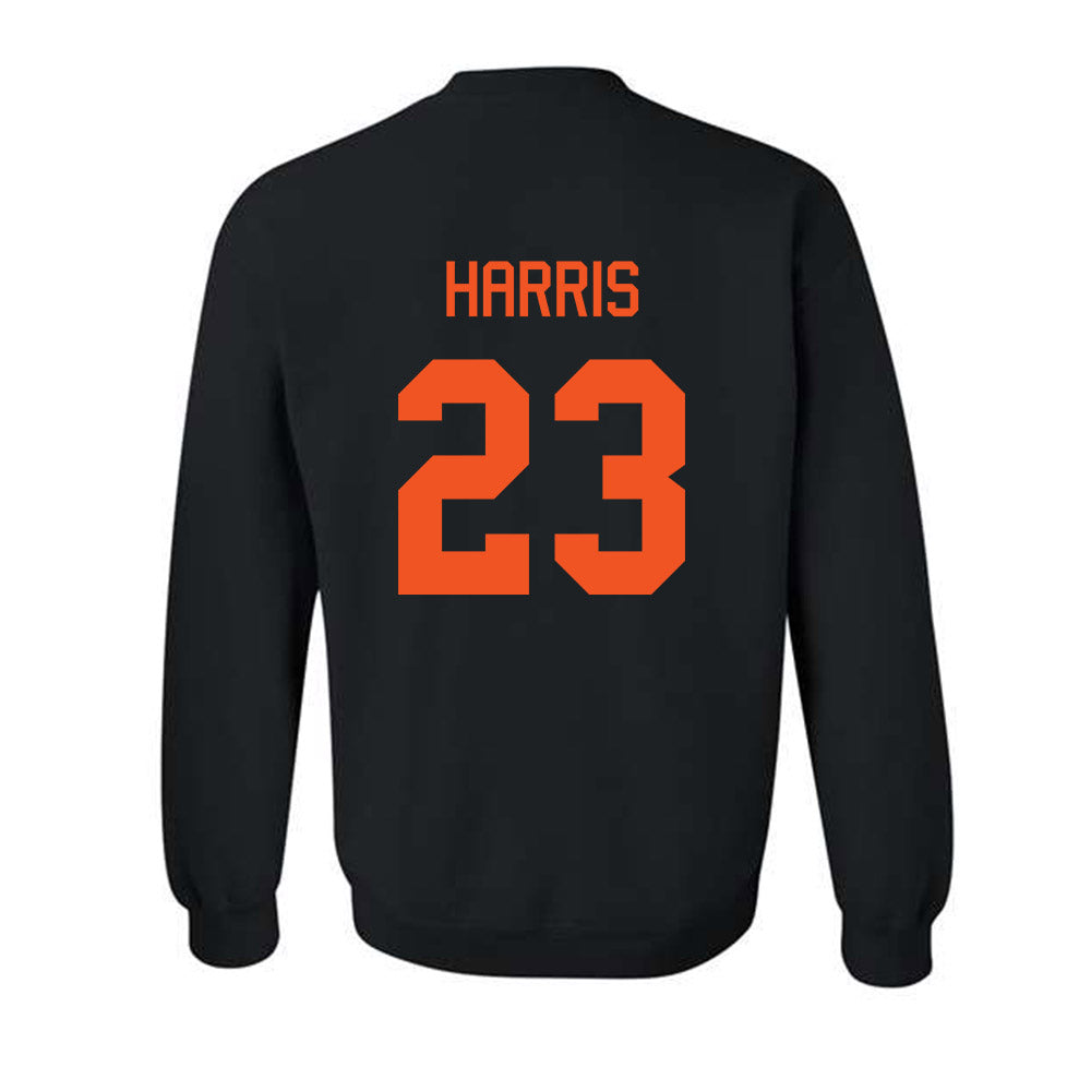 Oklahoma State - NCAA Football : Kenneth Harris - Classic Shersey Crewneck Sweatshirt-1
