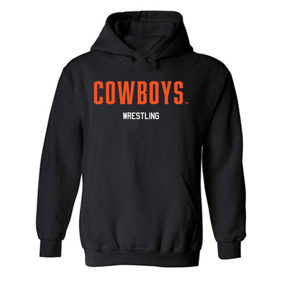 Oklahoma State - NCAA Wrestling : Cody Merrill - Classic Shersey Hooded Sweatshirt-0