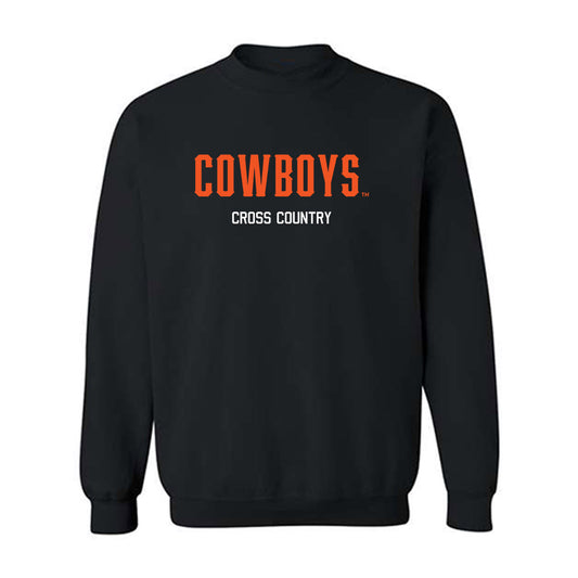 Oklahoma State - NCAA Men's Cross Country : Ethan Stovall - Classic Shersey Crewneck Sweatshirt-0