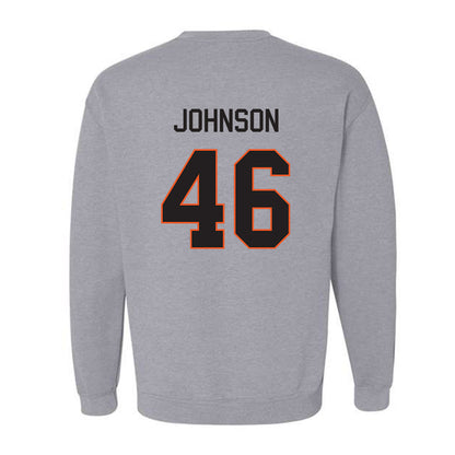 Oklahoma State - NCAA Football : Temerrick Johnson - Classic Shersey Crewneck Sweatshirt-1
