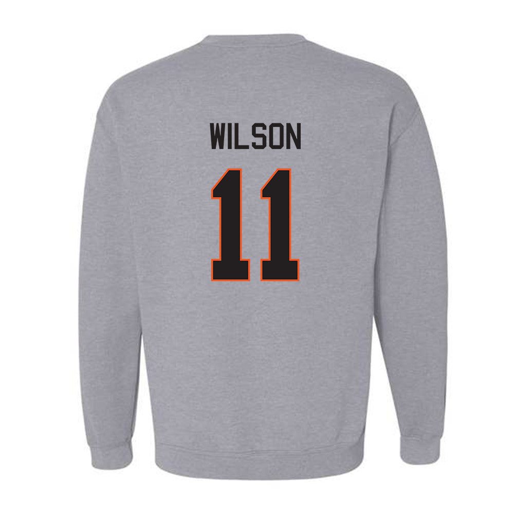 Oklahoma State - NCAA Women's Soccer : Laudan Wilson - Classic Shersey Crewneck Sweatshirt-1
