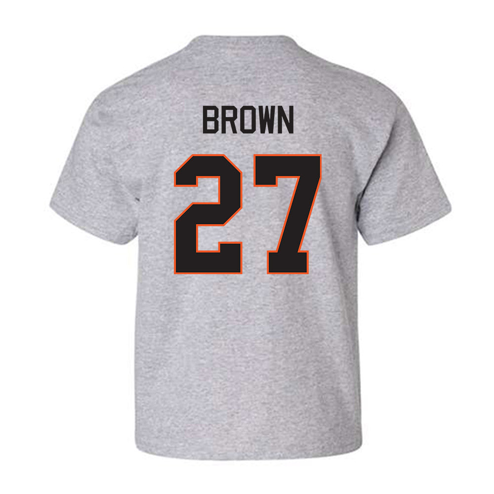 Oklahoma State - NCAA Baseball : Matthew Brown - Classic Shersey Youth T-Shirt-1
