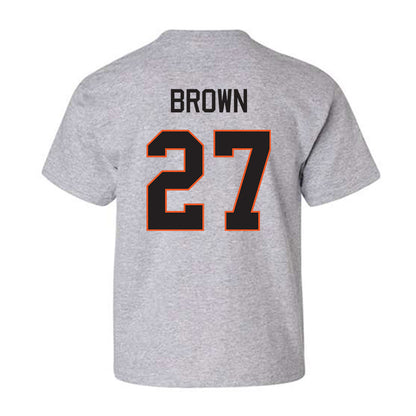Oklahoma State - NCAA Baseball : Matthew Brown - Classic Shersey Youth T-Shirt-1