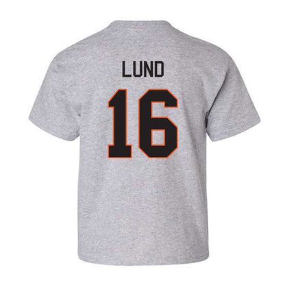 Oklahoma State - NCAA Baseball : Ethan Lund - Classic Shersey Youth T-Shirt-1