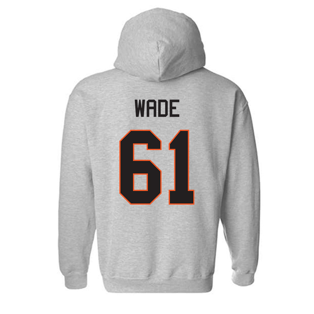 Oklahoma State - NCAA Football : Matthew Wade - Classic Shersey Hooded Sweatshirt-1
