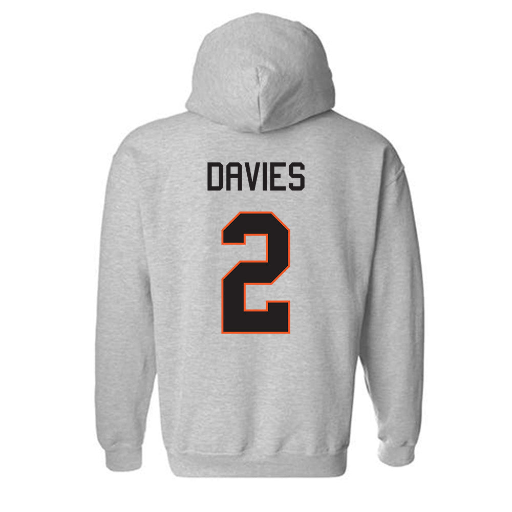 Oklahoma State - NCAA Football : Jaylin Davies - Classic Shersey Hooded Sweatshirt-1