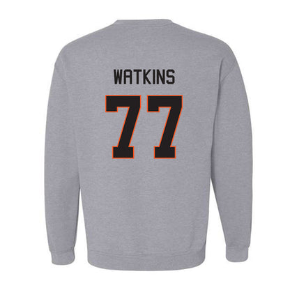 Oklahoma State - NCAA Baseball : Hunter Watkins - Classic Shersey Crewneck Sweatshirt-1