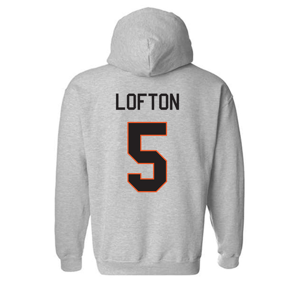 Oklahoma State - NCAA Football : Dawain Lofton - Classic Shersey Hooded Sweatshirt-1