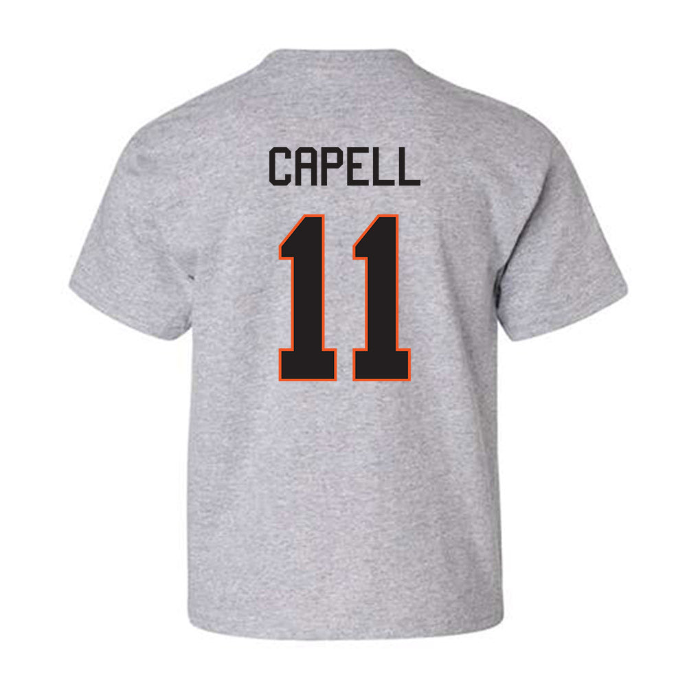 Oklahoma State - NCAA Football : Royal Capell - Classic Shersey Youth T-Shirt-1