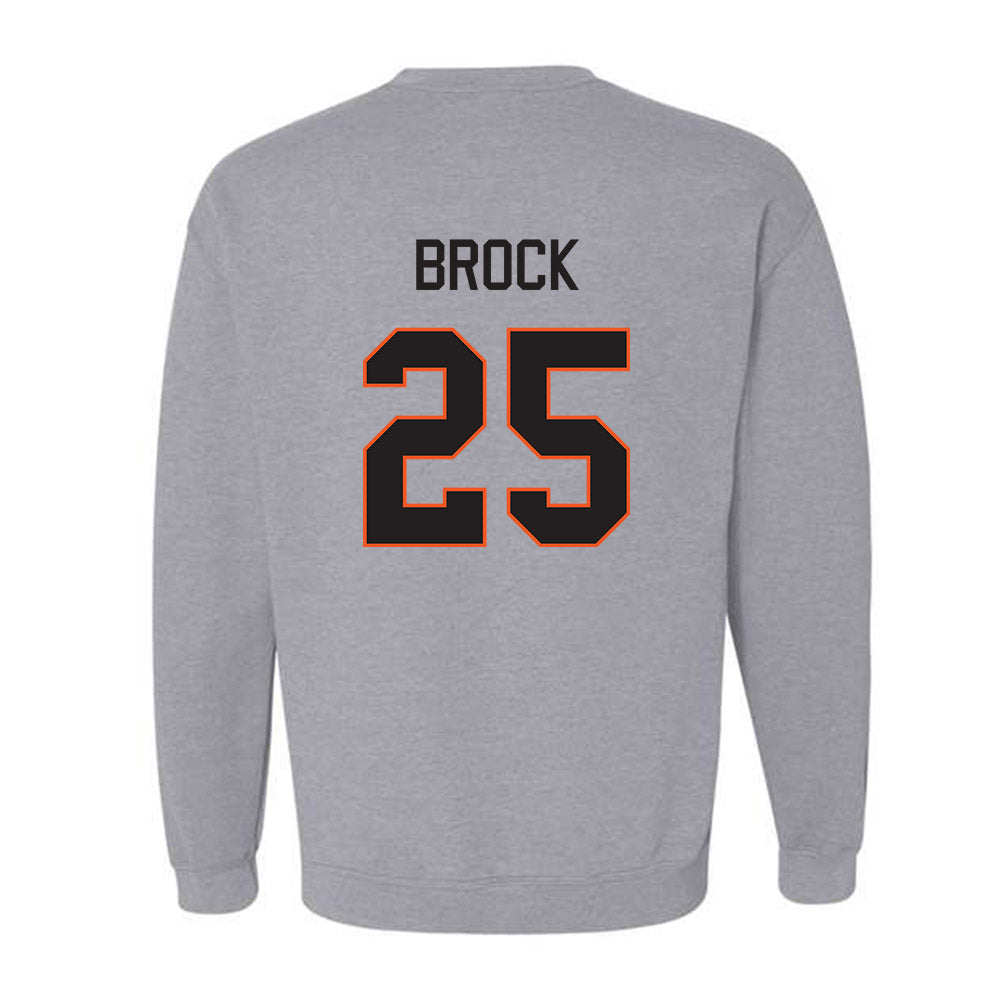 Oklahoma State - NCAA Football : Freddie Brock - Classic Shersey Crewneck Sweatshirt-1