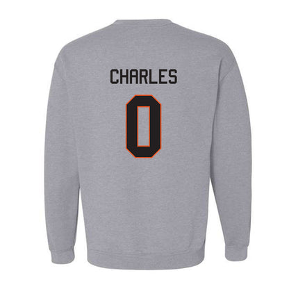 Oklahoma State - NCAA Football : Malik Charles - Classic Shersey Crewneck Sweatshirt-1