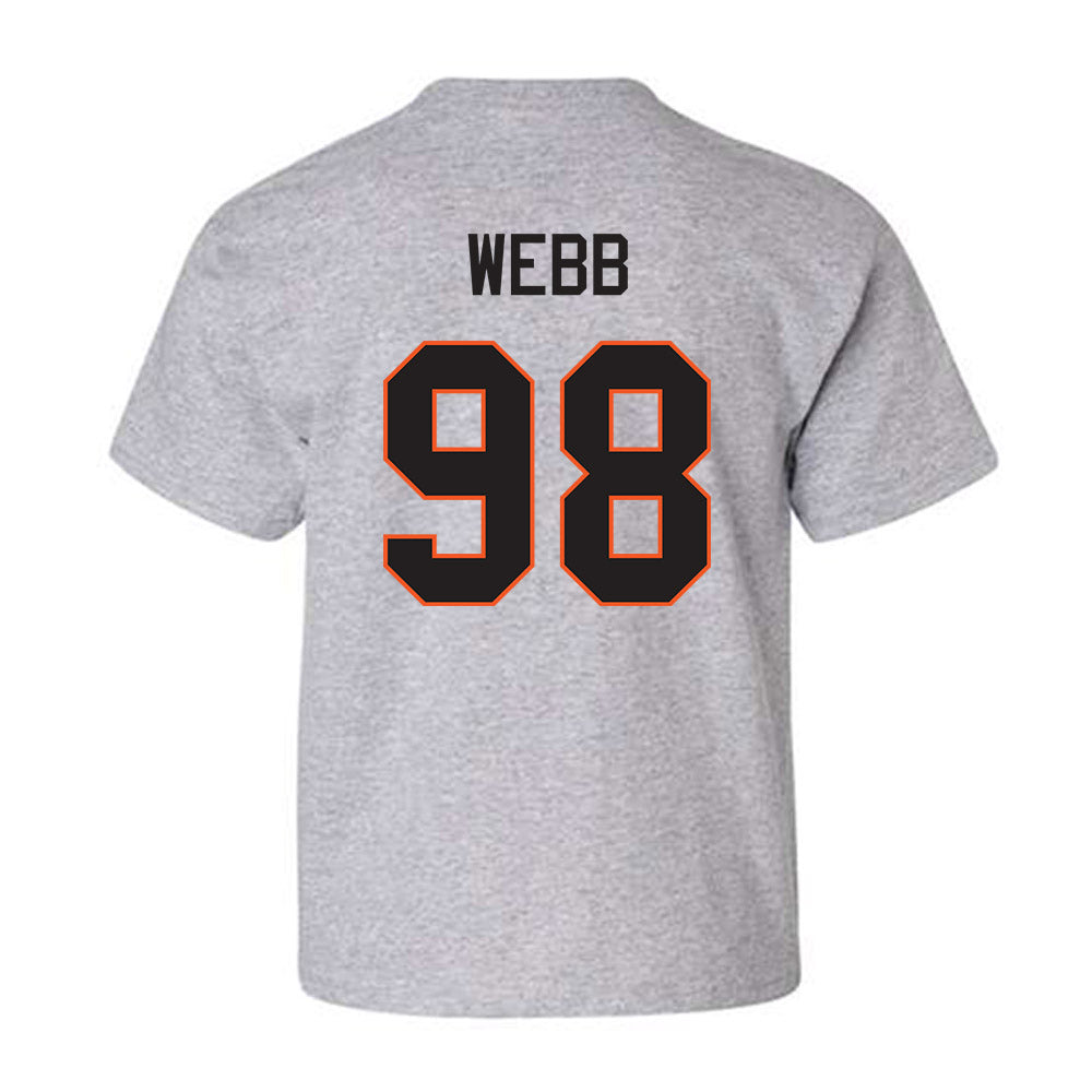 Oklahoma State - NCAA Football : Luke Webb - Classic Shersey Youth T-Shirt-1