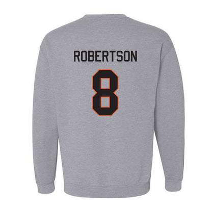 Oklahoma State - NCAA Football : Parker Robertson - Classic Shersey Crewneck Sweatshirt-1