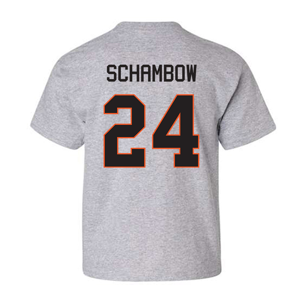 Oklahoma State - NCAA Baseball : Quinn Schambow - Classic Shersey Youth T-Shirt-1
