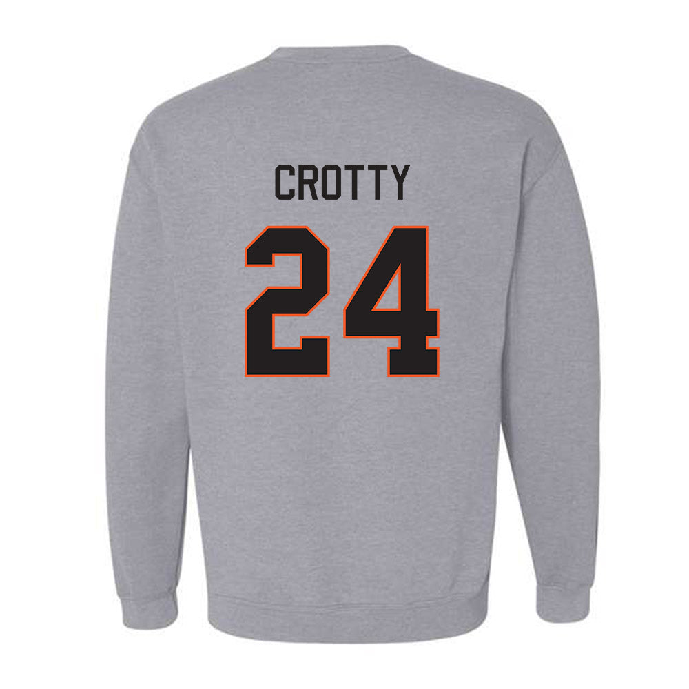 Oklahoma State - NCAA Men's Basketball : Ryan Crotty - Classic Shersey Crewneck Sweatshirt-1