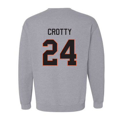 Oklahoma State - NCAA Men's Basketball : Ryan Crotty - Classic Shersey Crewneck Sweatshirt-1