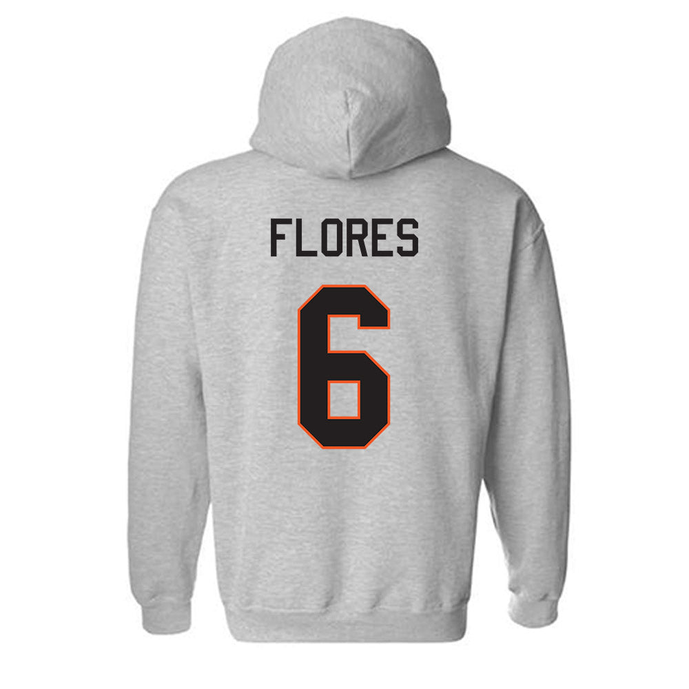 Oklahoma State - NCAA Football : Zane Flores - Classic Shersey Hooded Sweatshirt-1