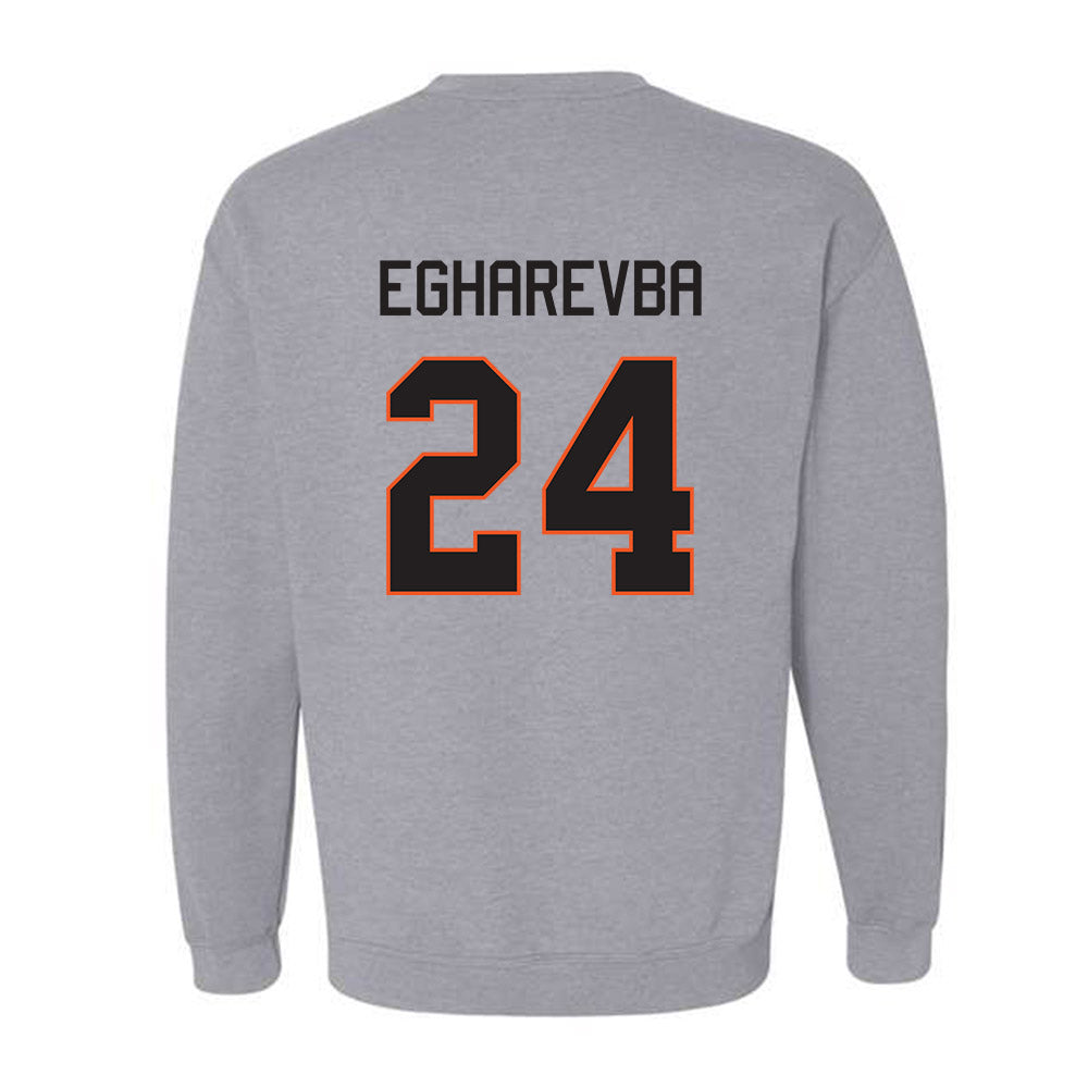 Oklahoma State - NCAA Women's Basketball : Praise Egharevba - Classic Shersey Crewneck Sweatshirt-1
