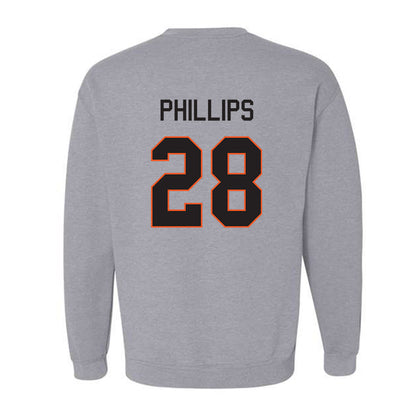 Oklahoma State - NCAA Baseball : Brennan Phillips - Classic Shersey Crewneck Sweatshirt-1