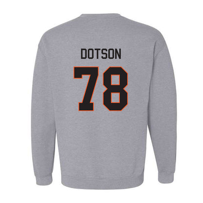 Oklahoma State - NCAA Football : Davis Dotson - Classic Shersey Crewneck Sweatshirt-1