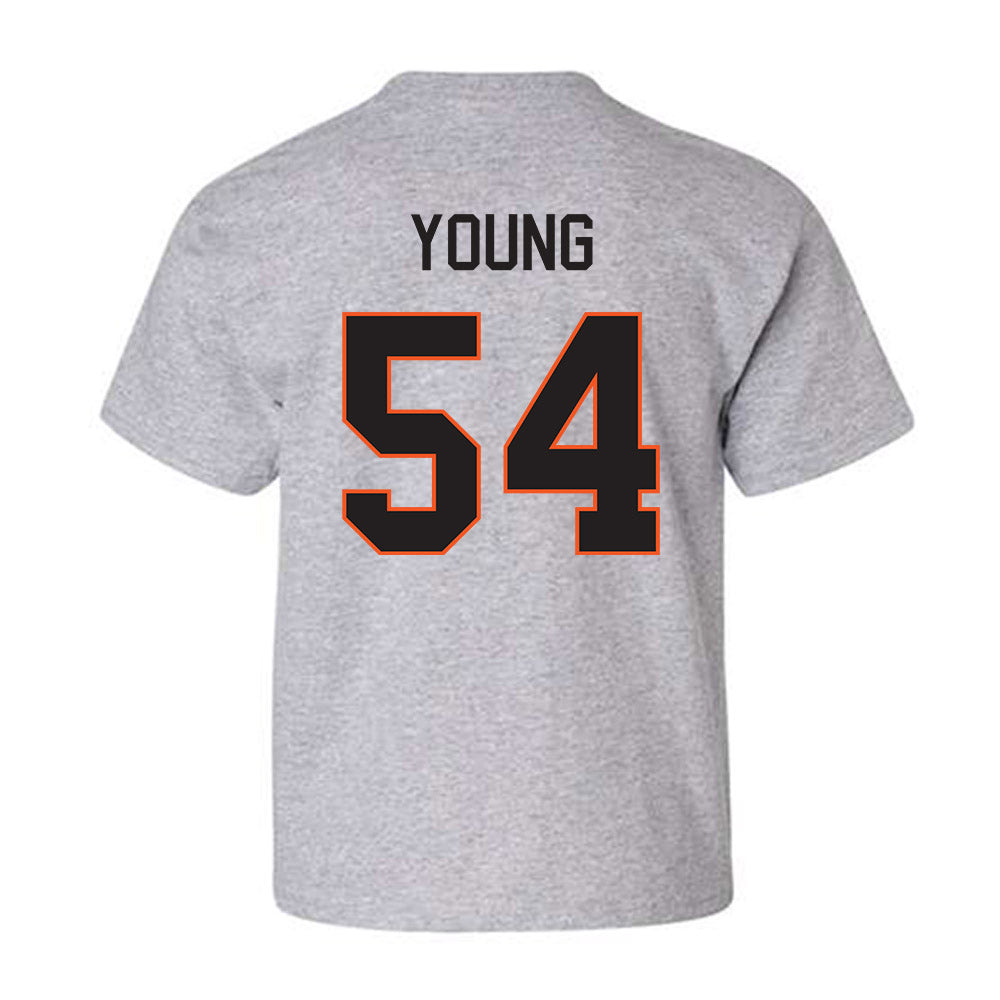 Oklahoma State - NCAA Football : Austin Young - Classic Shersey Youth T-Shirt-1