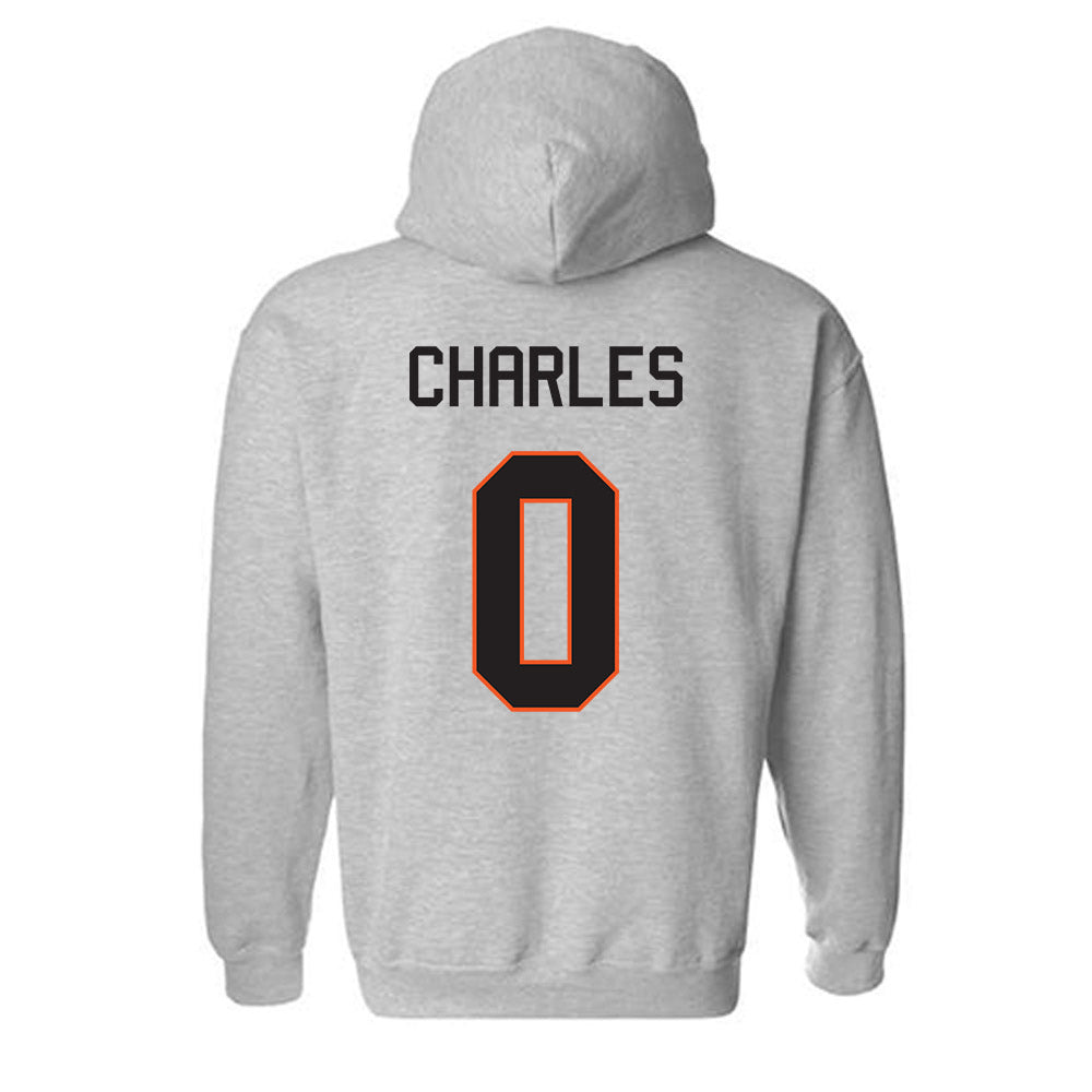 Oklahoma State - NCAA Football : Malik Charles - Classic Shersey Hooded Sweatshirt-1