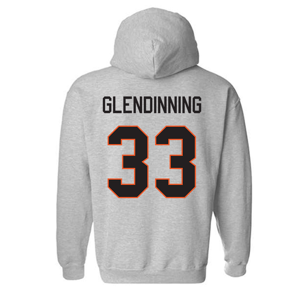 Oklahoma State - NCAA Baseball : Lucas Glendinning - Classic Shersey Hooded Sweatshirt-1