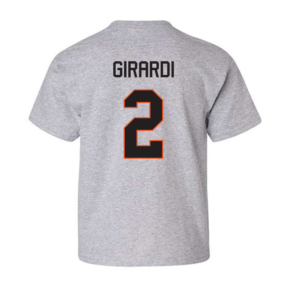 Oklahoma State - NCAA Women's Basketball : Lena Girardi - Classic Shersey Youth T-Shirt-1